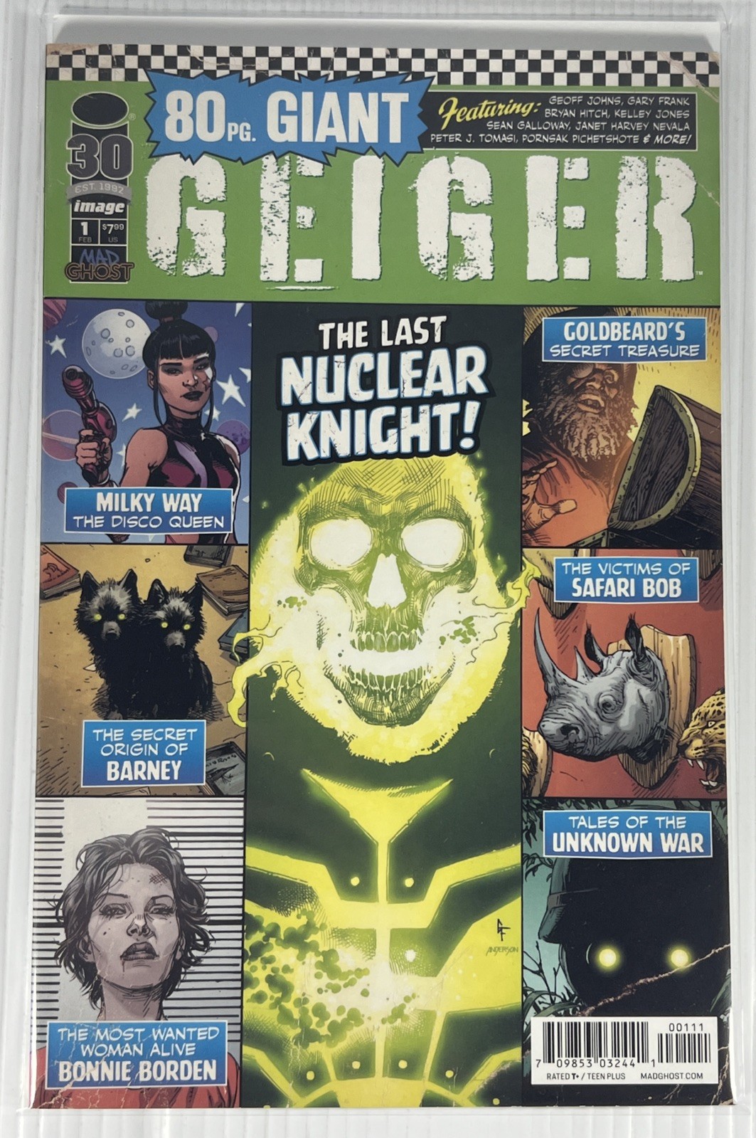Geiger 80 Page Giant #1A Gary Frank 1st App. Redcoat 1st Print Image 2022 NM