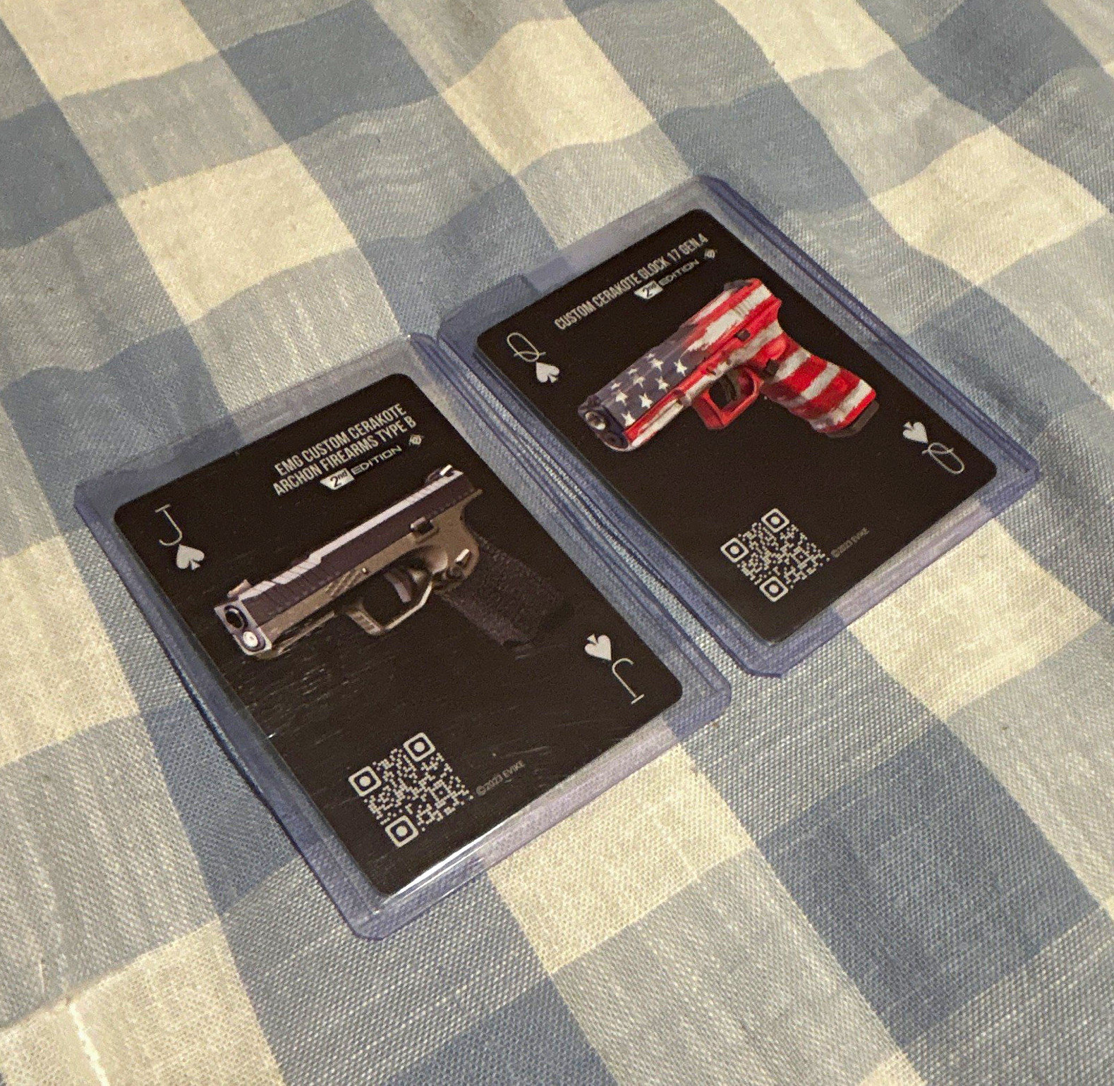Evike Weapon Cache Custom Firearm Theme Cards 2nd Edition