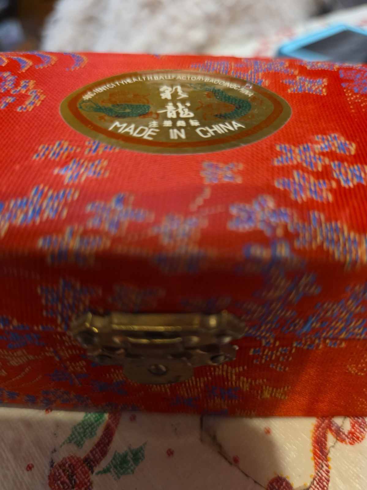 Traditional Chinese Yin Yang Baoding Meditation Musical Chime Harmony Balls Box Traditional Chinese Yin Yang Baoding Meditation Musical Chime Harmony Balls Box