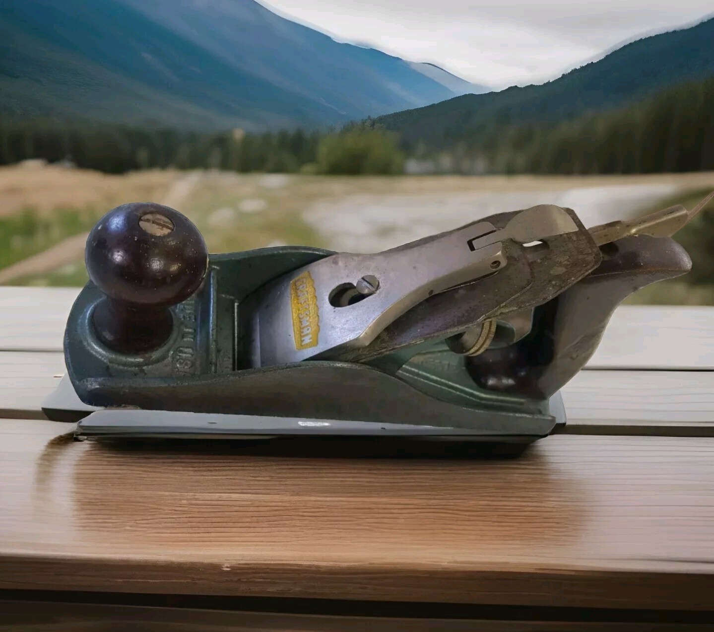 Craftsman Smooth Bottom Wood Bench Plane 9-3/4\