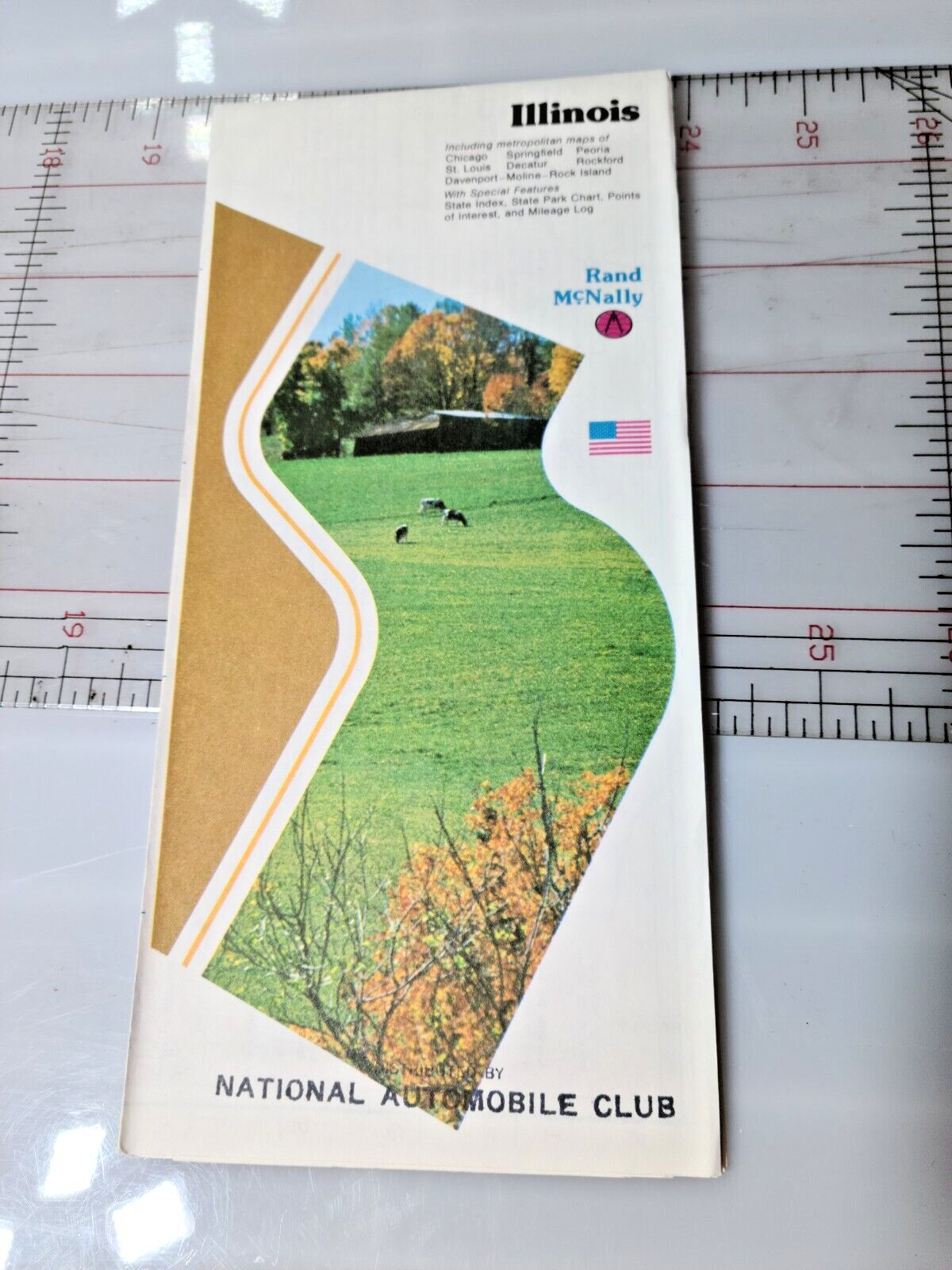 Rand McNally Illinois State Map