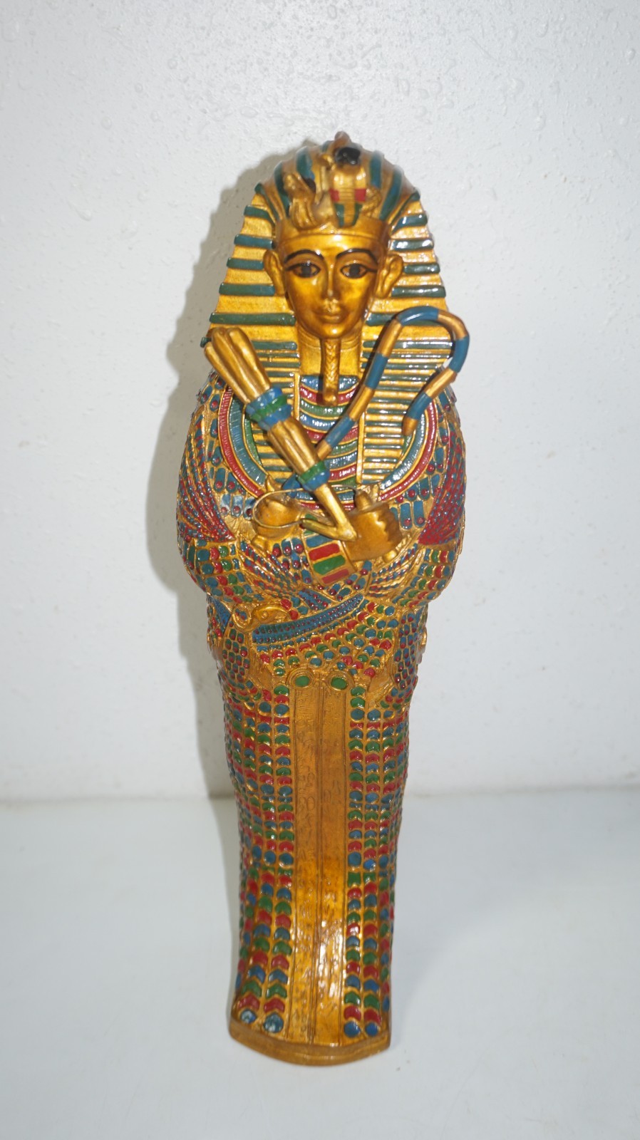 King Tut Tutankhamun Sarcophagus Egyptian Figurine 12
