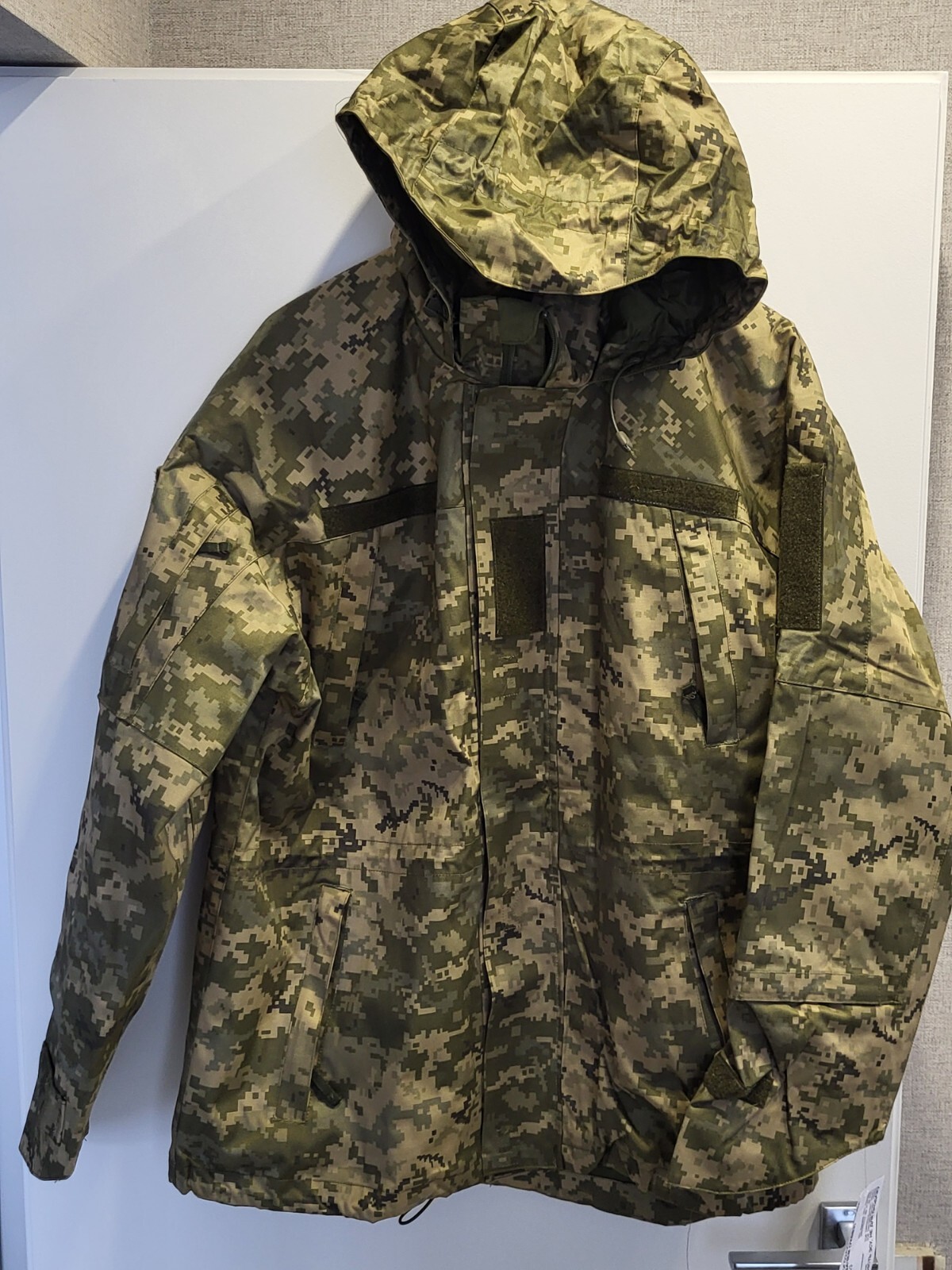 Ukrainian Genuine Winter Combat Jacket Army Tactical Uniform Camo Size52/3 M NEW Ukrainian Genuine Winter Combat Jacket Army Tactical Uniform Camo Size52/3 M NEW