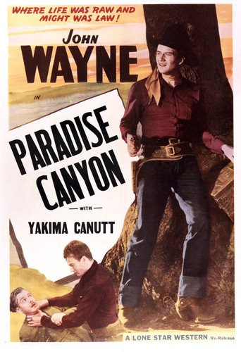 John Wayne and Yakima Canutt in Paradise Canyon 24x36 Poster John Wayne and Yakima Canutt in Paradise Canyon 24x36 Poster