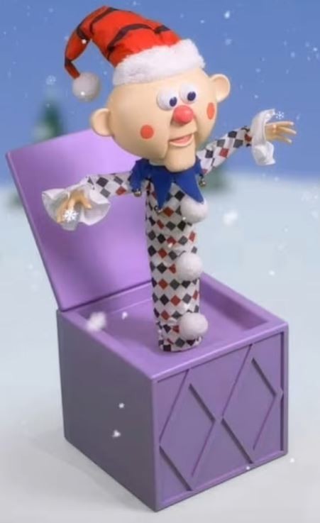 3.5 FT ANIMATED CHARLIE IN THE BOX FROM RUDOLPH OUTDOOR DECOR 3.5 FT ANIMATED CHARLIE IN THE BOX FROM RUDOLPH OUTDOOR DECOR