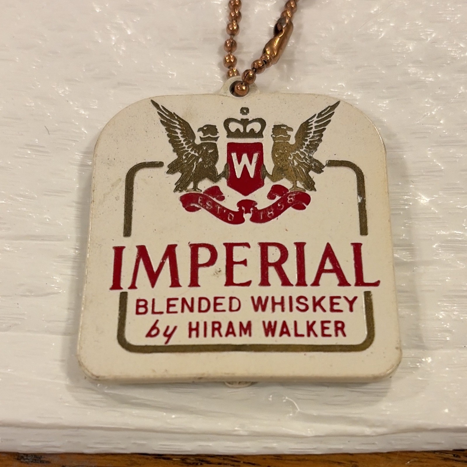 Vintage Whiskey Coin Holder
