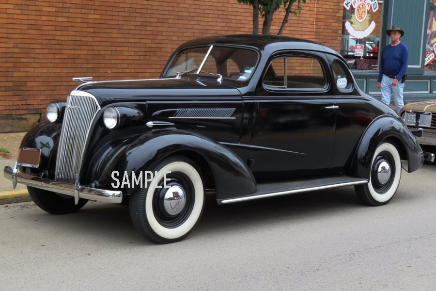 1937 CHEVROLET Master Business Coupe 4x6 Borderless PHOTO 1937 CHEVROLET Master Business Coupe 4x6 Borderless PHOTO