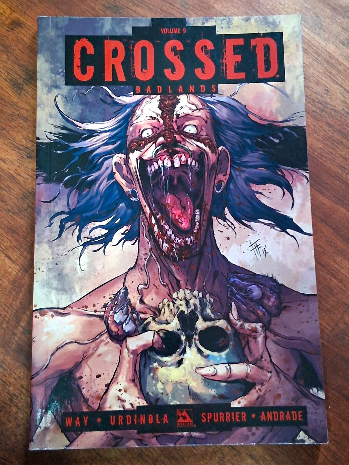 Crossed Badlands Vol 9 Graphic Novel TPB Mature Avatar Press Rare