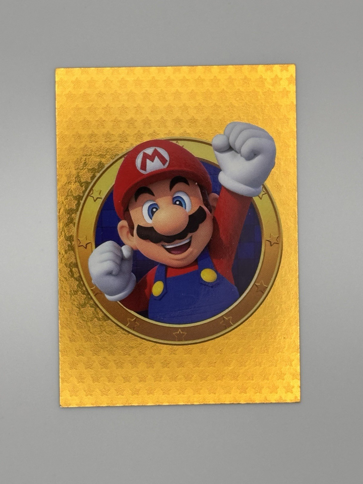 2022 Panini Super Mario Golden Card #145 MARIO