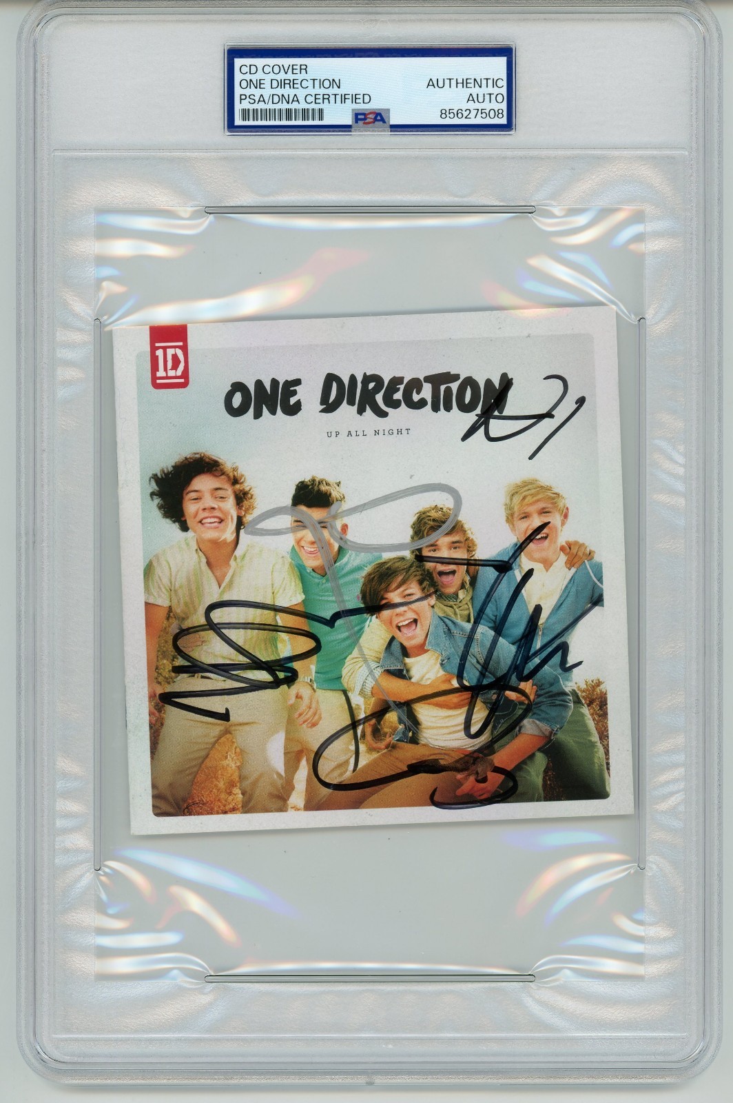 One Direction x5 ~ Signed Autographed Up All Night Album Harry Styles ~ PSA DNA One Direction x5 ~ Signed Autographed Up All Night Album Harry Styles ~ PSA DNA