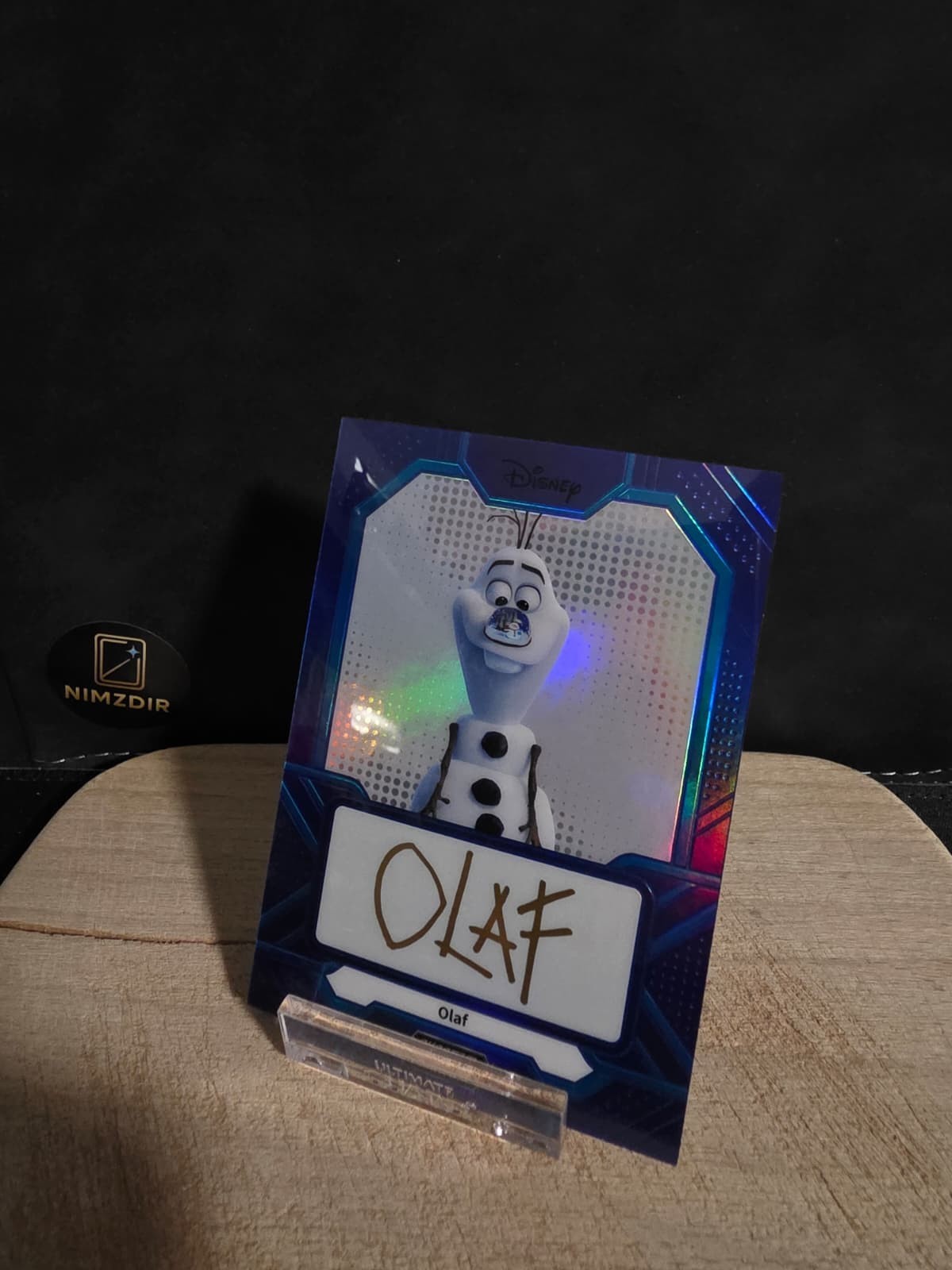 Olaf Auto Signature /175 Blue Kakawow Disney Phantom 2025 Frozen Olaf Auto Signature /175 Blue Kakawow Disney Phantom 2025 Frozen