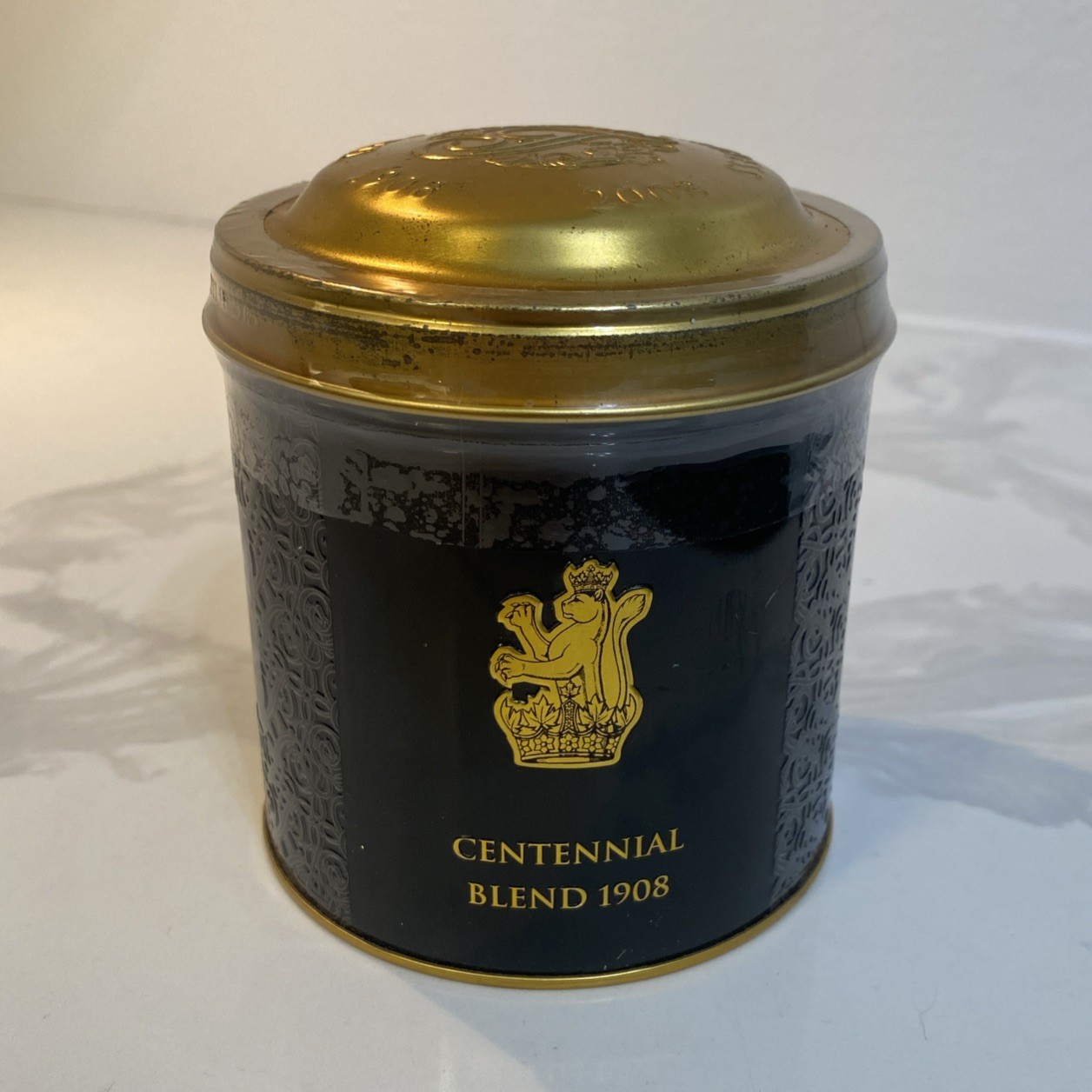 Fairmont Empress Victoria Centennial Blend Tea Tin (1908-2008) Sealed Tin Fairmont Empress Victoria Centennial Blend Tea Tin (1908-2008) Sealed Tin