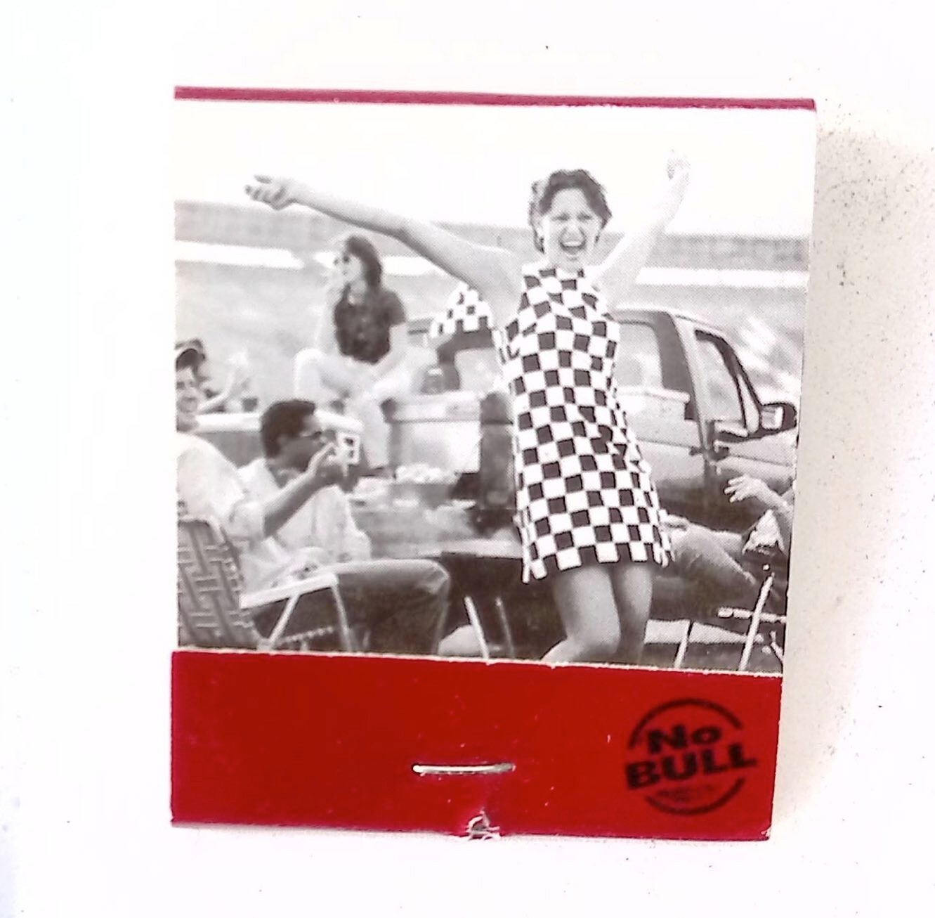 Vintage Winston Racing Matchbook - D.D. Bean & Sons Jaffrey NH No Bull