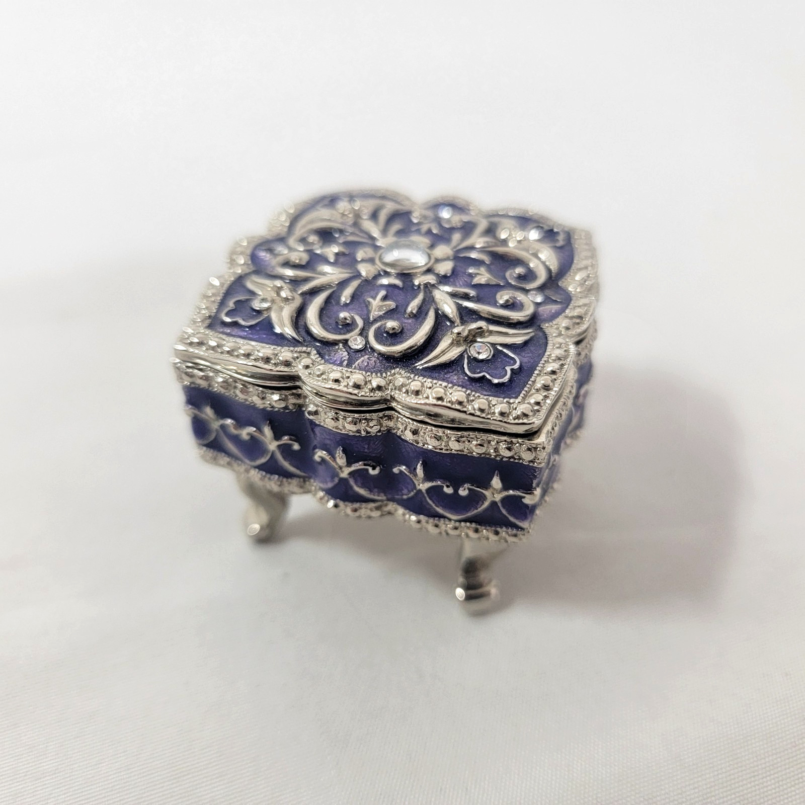 W.I.B.C. Women\'s International Bowling Congress Trinket Box 1916-2004 Enamel