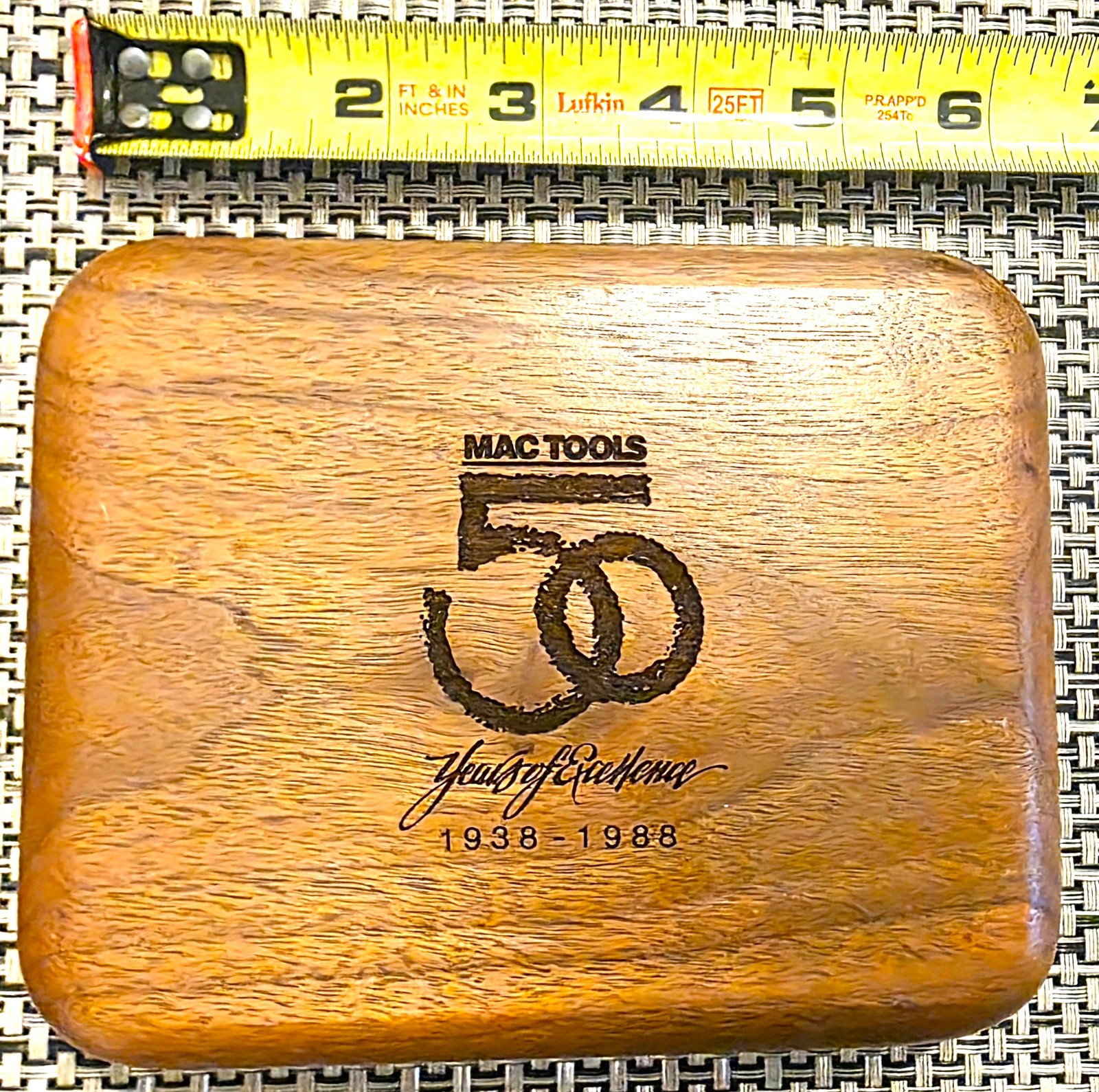 MAC Tools 50th Anniversary Commemorative Schrade Knife & Medallion 1938–1988 USA MAC Tools 50th Anniversary Commemorative Schrade Knife & Medallion 1938–1988 USA