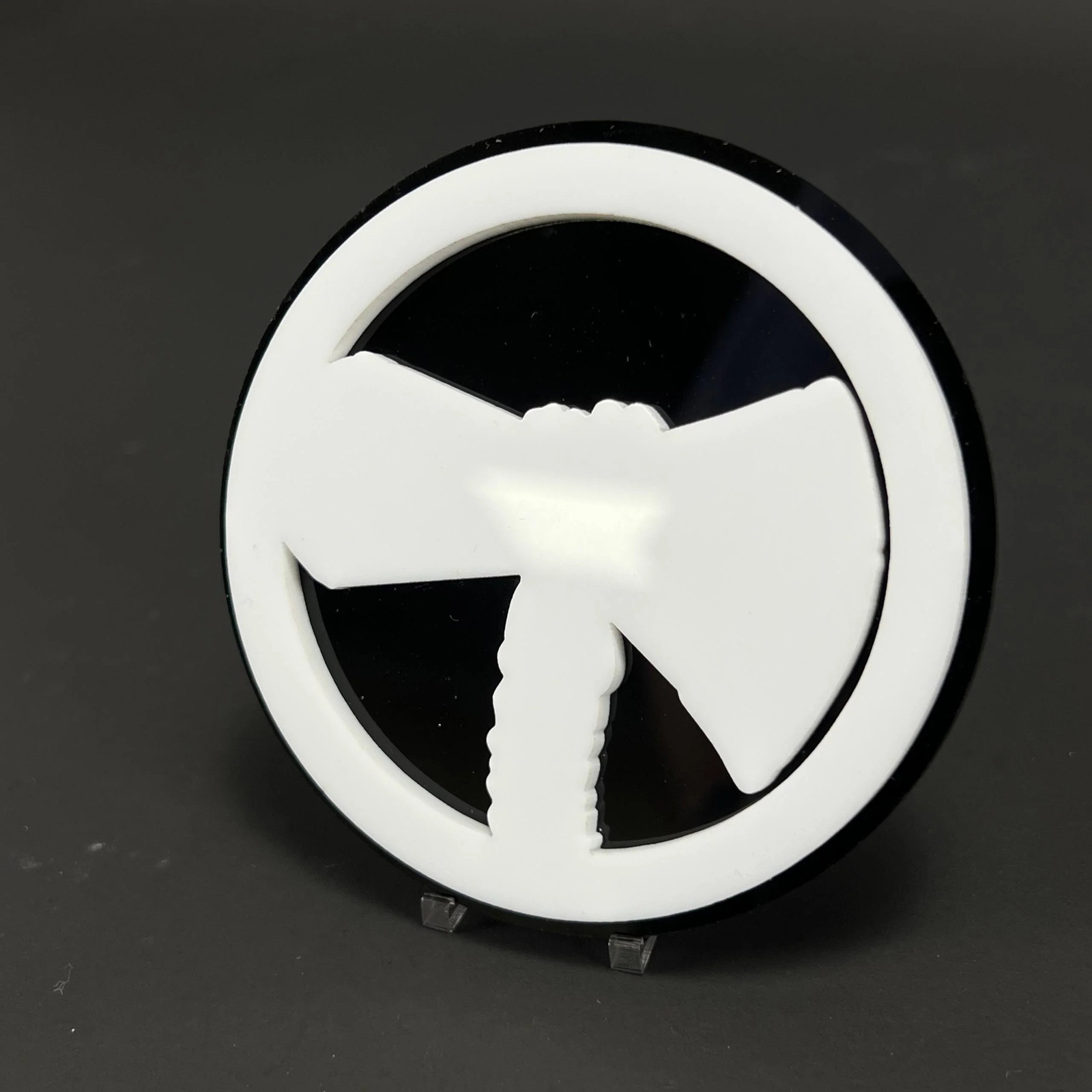 1PC Axe Emblem 3D Acrylic Badge - Car Truck Emblem Fender Tailgate Trunk Sticker 1PC Axe Emblem 3D Acrylic Badge - Car Truck Emblem Fender Tailgate Trunk Sticker