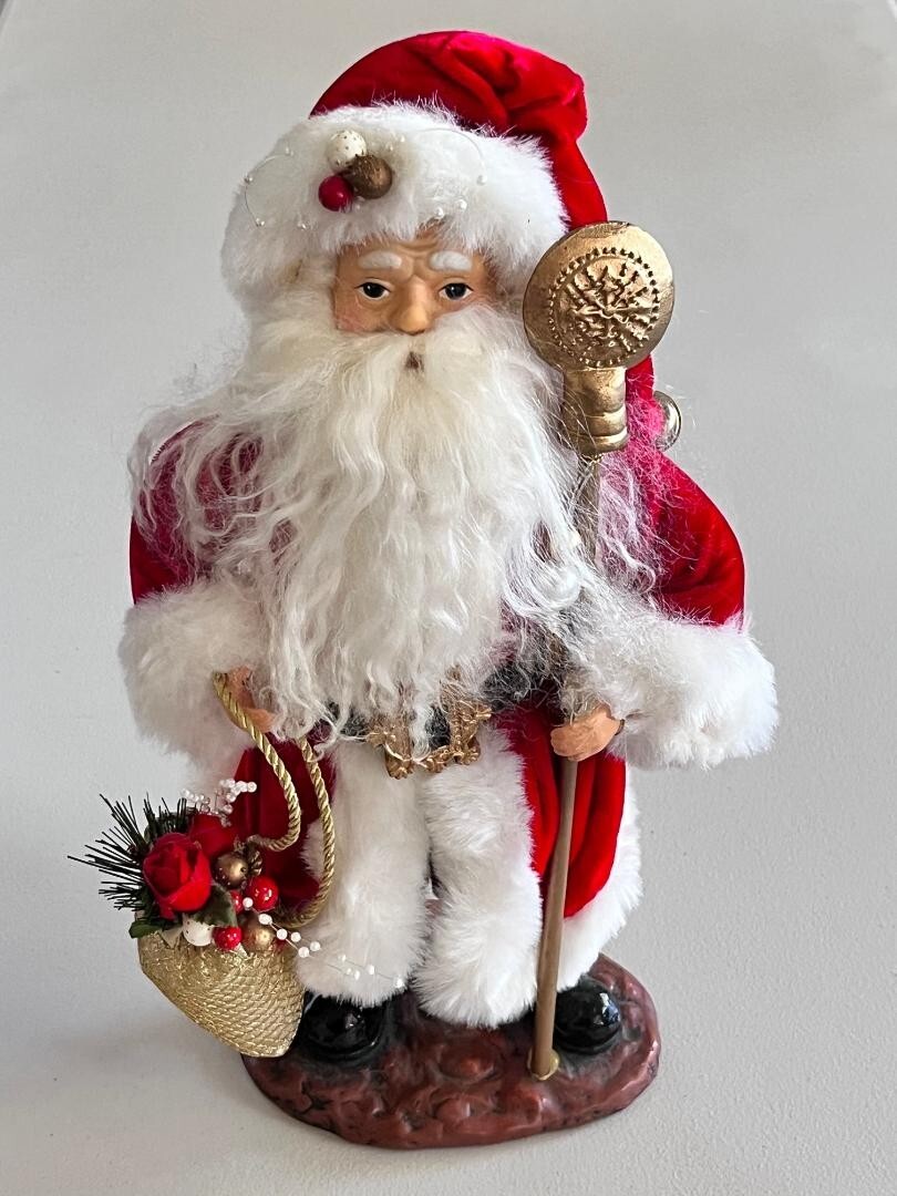 VINTAGE SANTA CLAUS  12.5