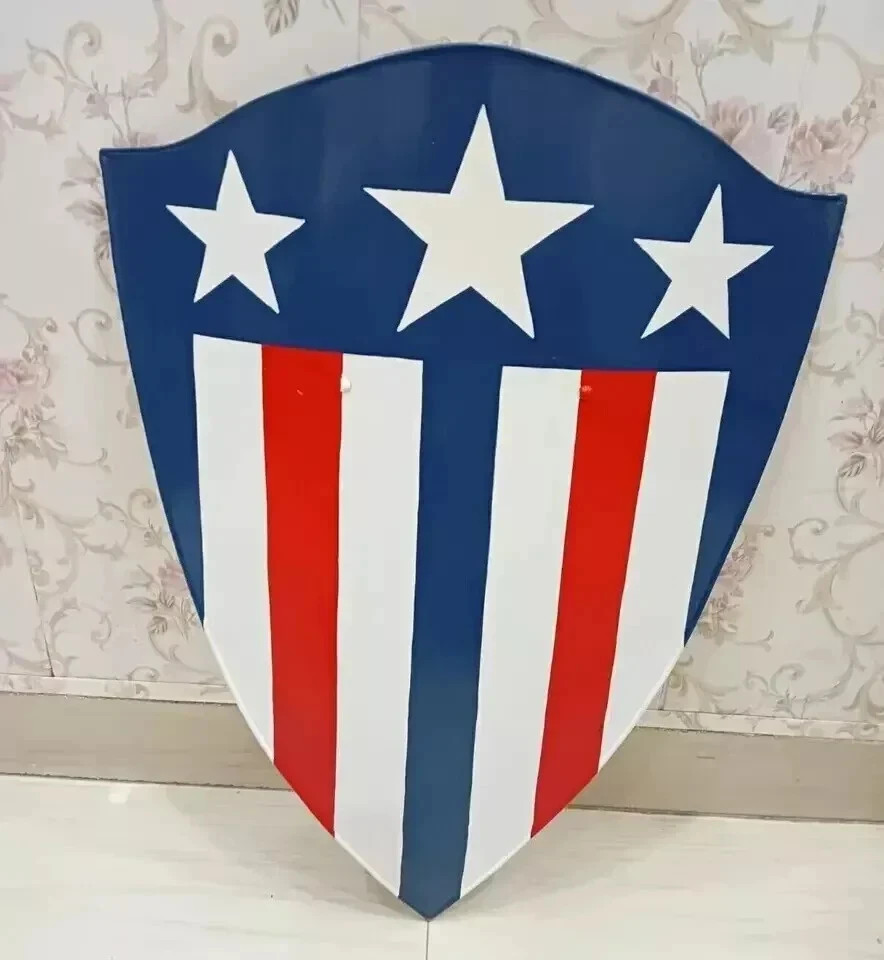 Captain America’s Heater Shield Metal 1:1,MCU Captain America Shield Movie Prop