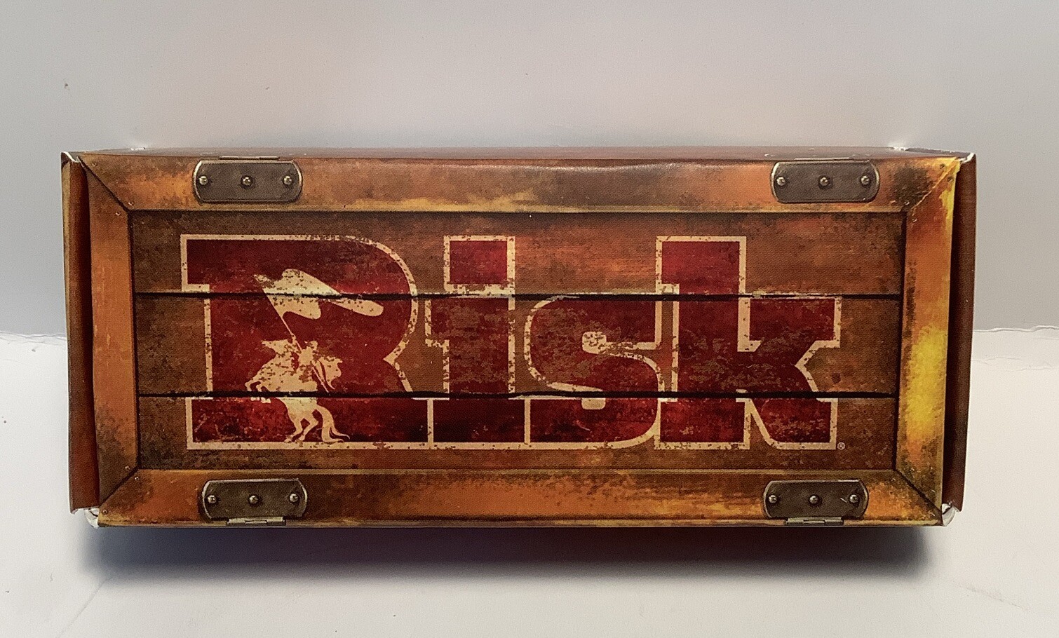 2015 Risk Board Game Replacement Pieces Parts Yellow Army W/ Storage War Crate
