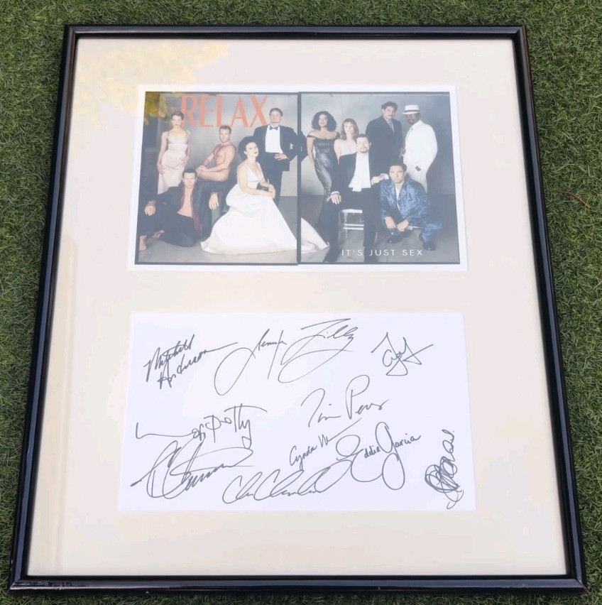 AUTHENTIC Cast Signed \ AUTHENTIC Cast Signed \