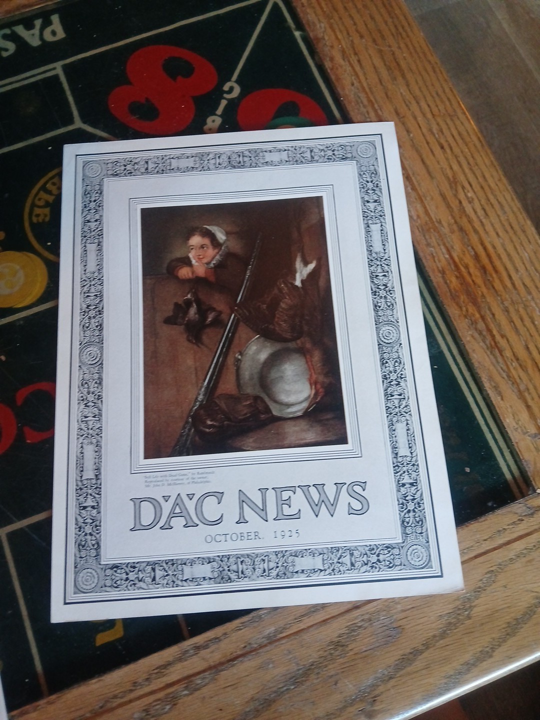 DAC News - October 1925 Harry J. Dean Company Page Advertisement DAC News - October 1925 Harry J. Dean Company Page Advertisement