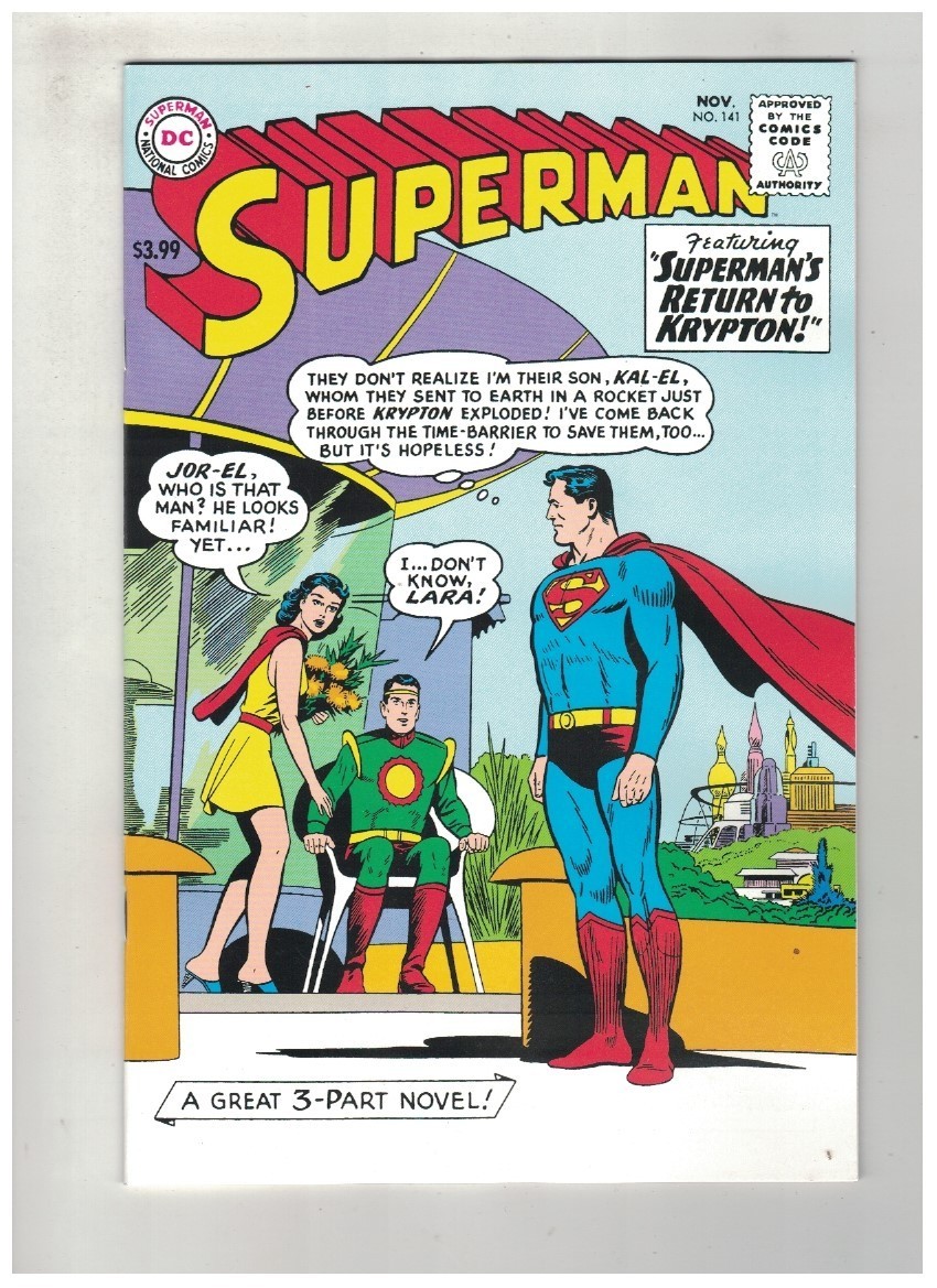 SUPERMAN #141 FACSIMILE EDITION - ORIGIN OF SUPERMAN RETOLD - DC COMICS/2026