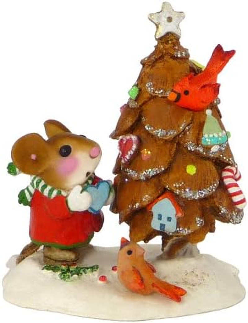Christmas Mouse the Littlest Pine Cone Tree Stocking Stuffer