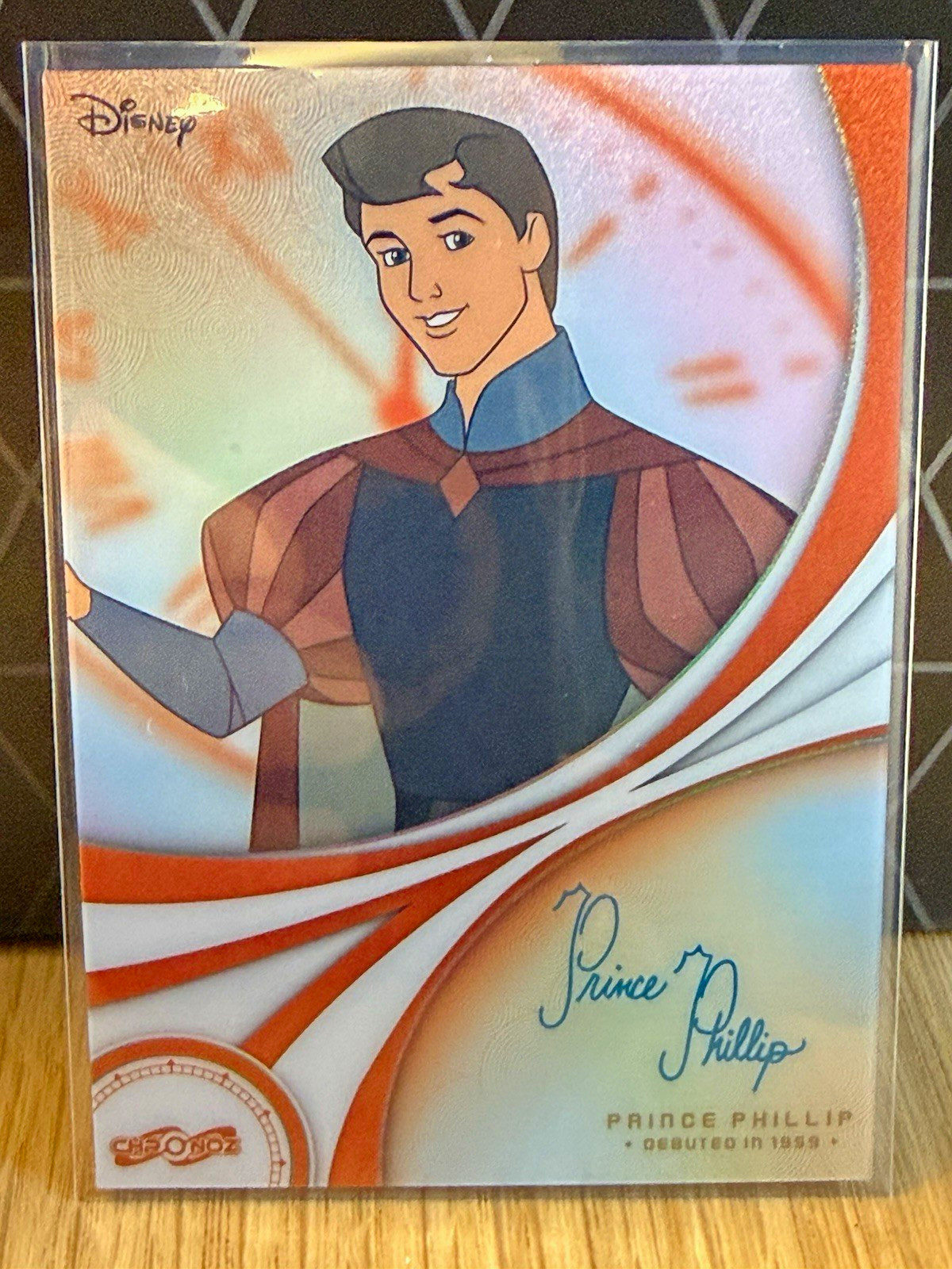 ChronoZ Disney 2026 Prince Phillip Script Art Orange CDL-SSO-22 27/30