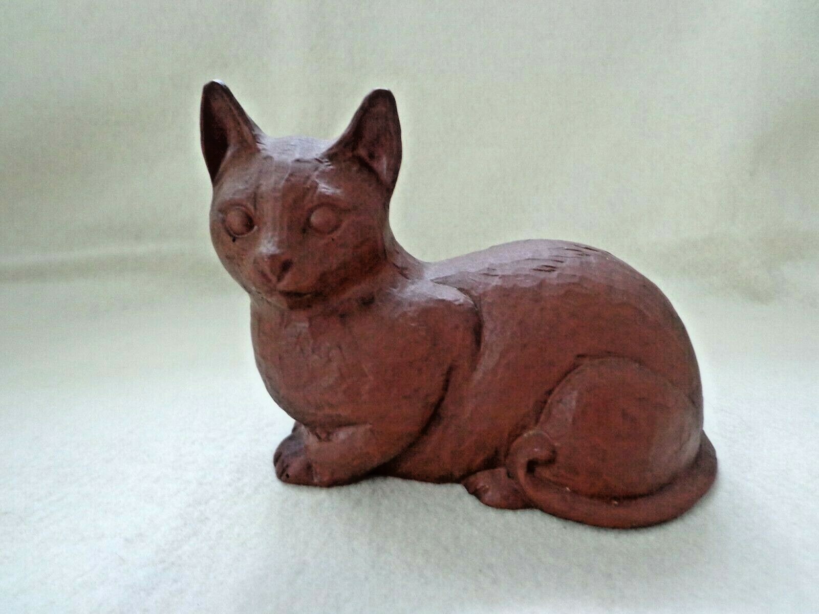 WOODCREST CREATIONS  BROWN CAT   USA
