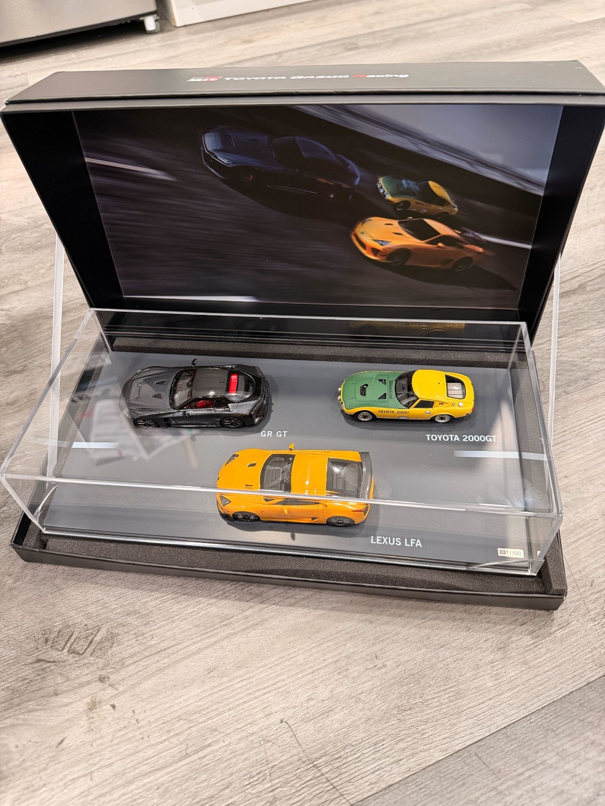 GR GT Lexus LFA Toyota 2000GT Set 2026 Tokyo Auto Salon Limited 1/43 Scale Model