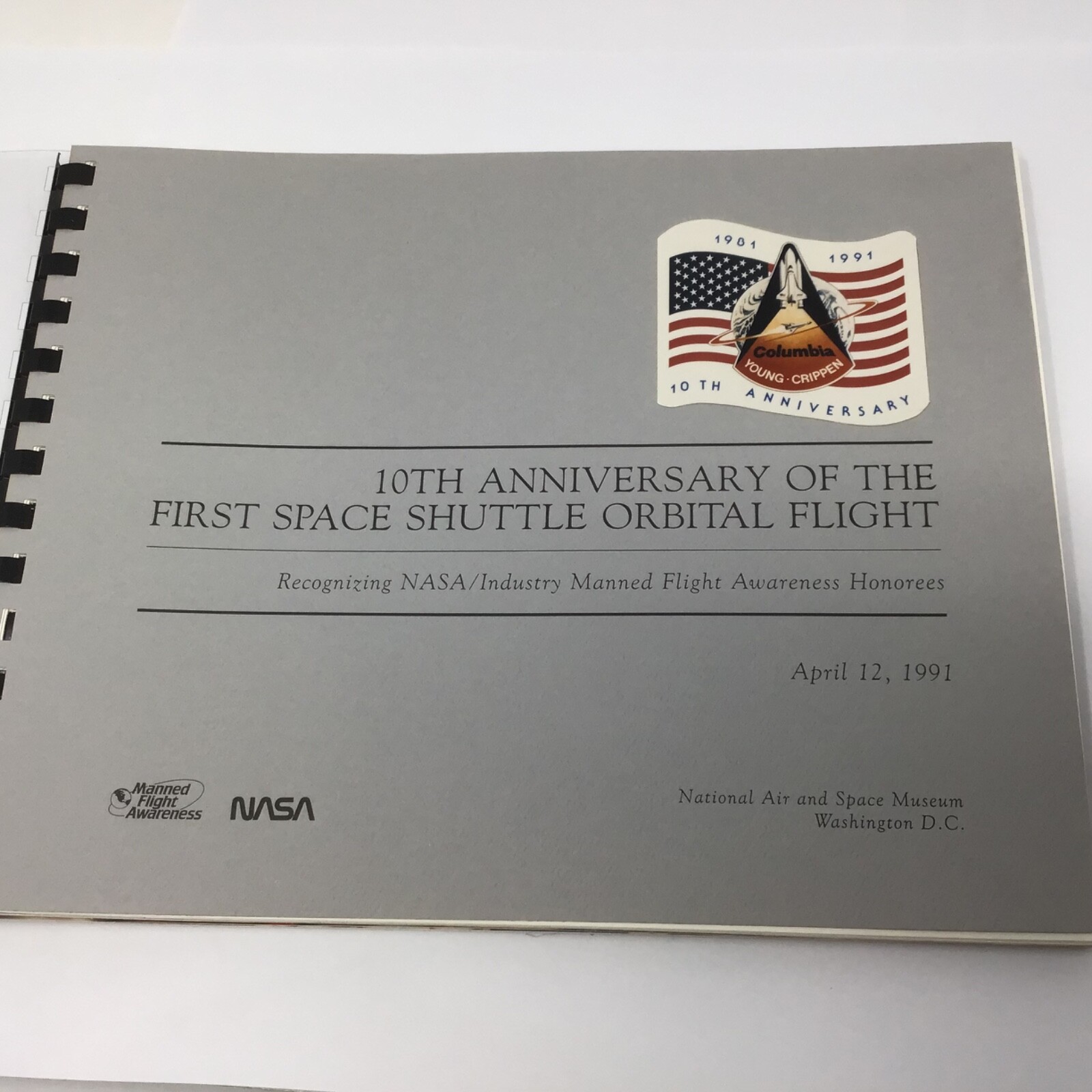 vintage NASA 10th Anniverssary of the 1st Sapace Shuttle Orbital Flight vintage NASA 10th Anniverssary of the 1st Sapace Shuttle Orbital Flight