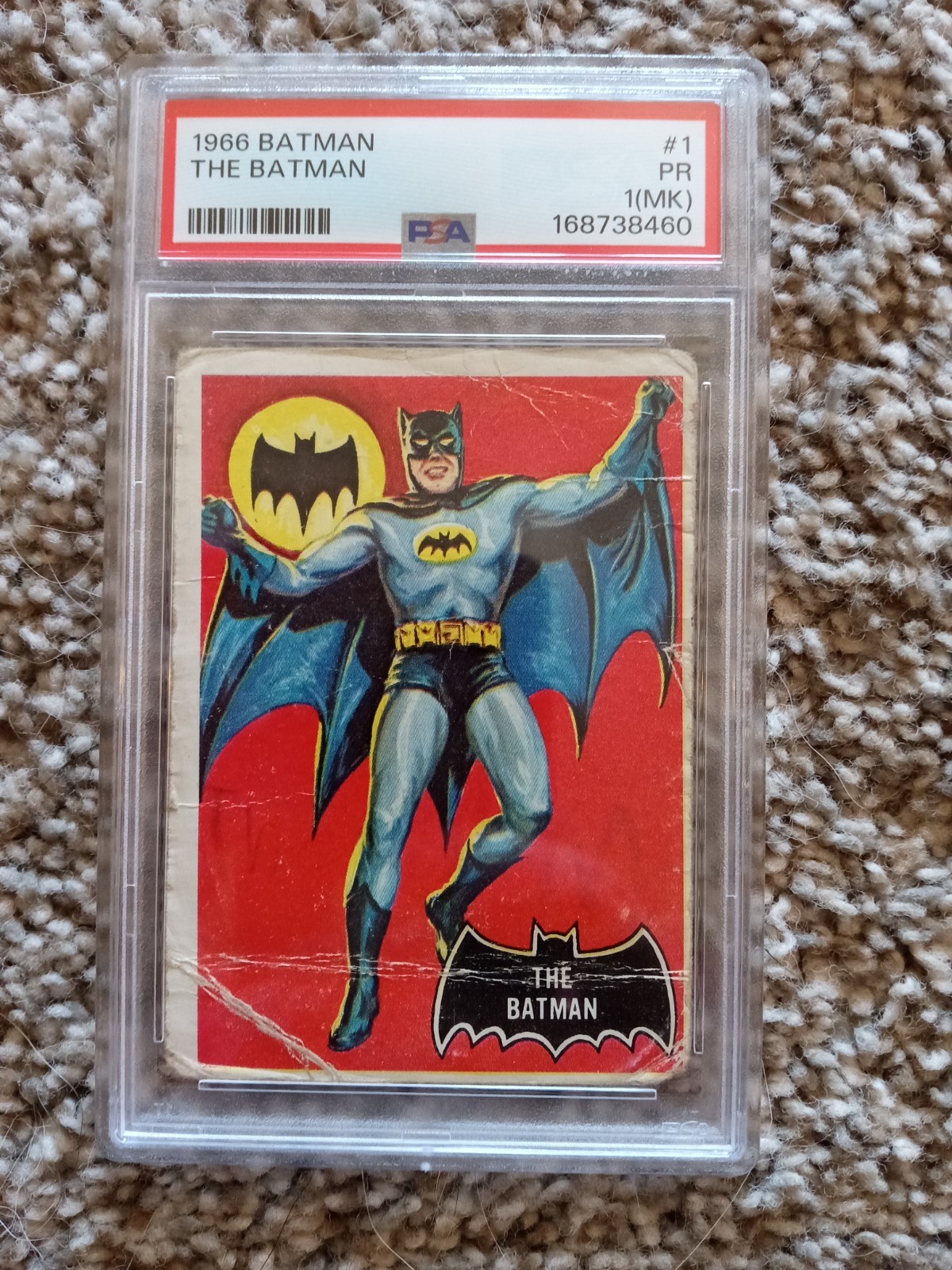 The Batman - 1966 Topps Batman Black Bat #1