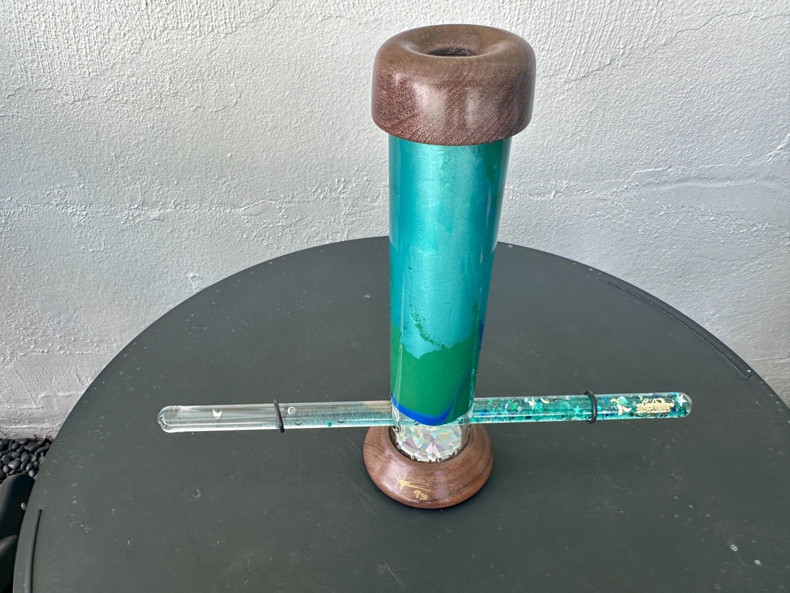 VINTAGE ILLUSION KALEIDOSCOPE with 2 tubes VINTAGE ILLUSION KALEIDOSCOPE with 2 tubes
