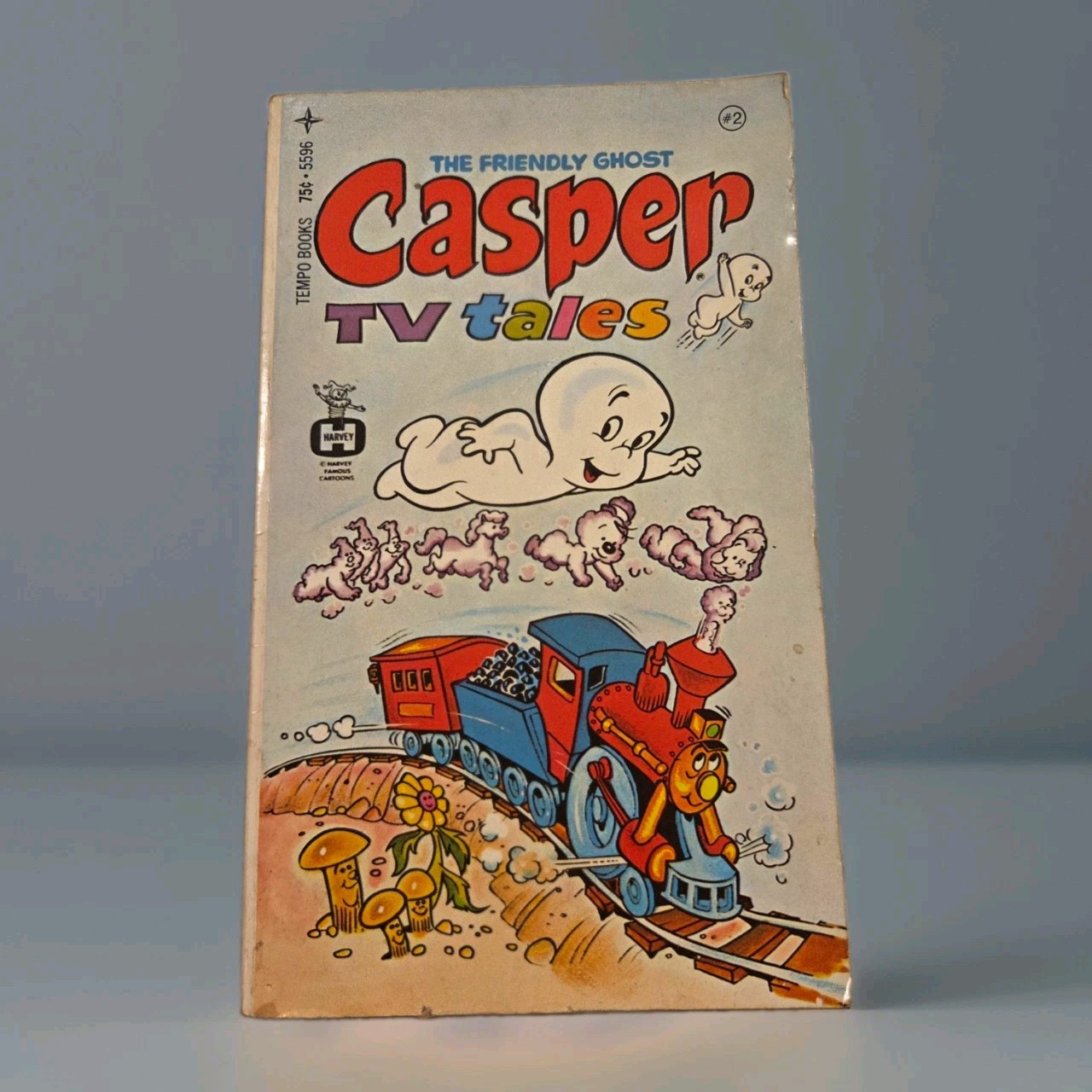 Casper the Friendly Ghost TV Tales #2 Vintage 1973 Tempo Paperback Harvey Comics
