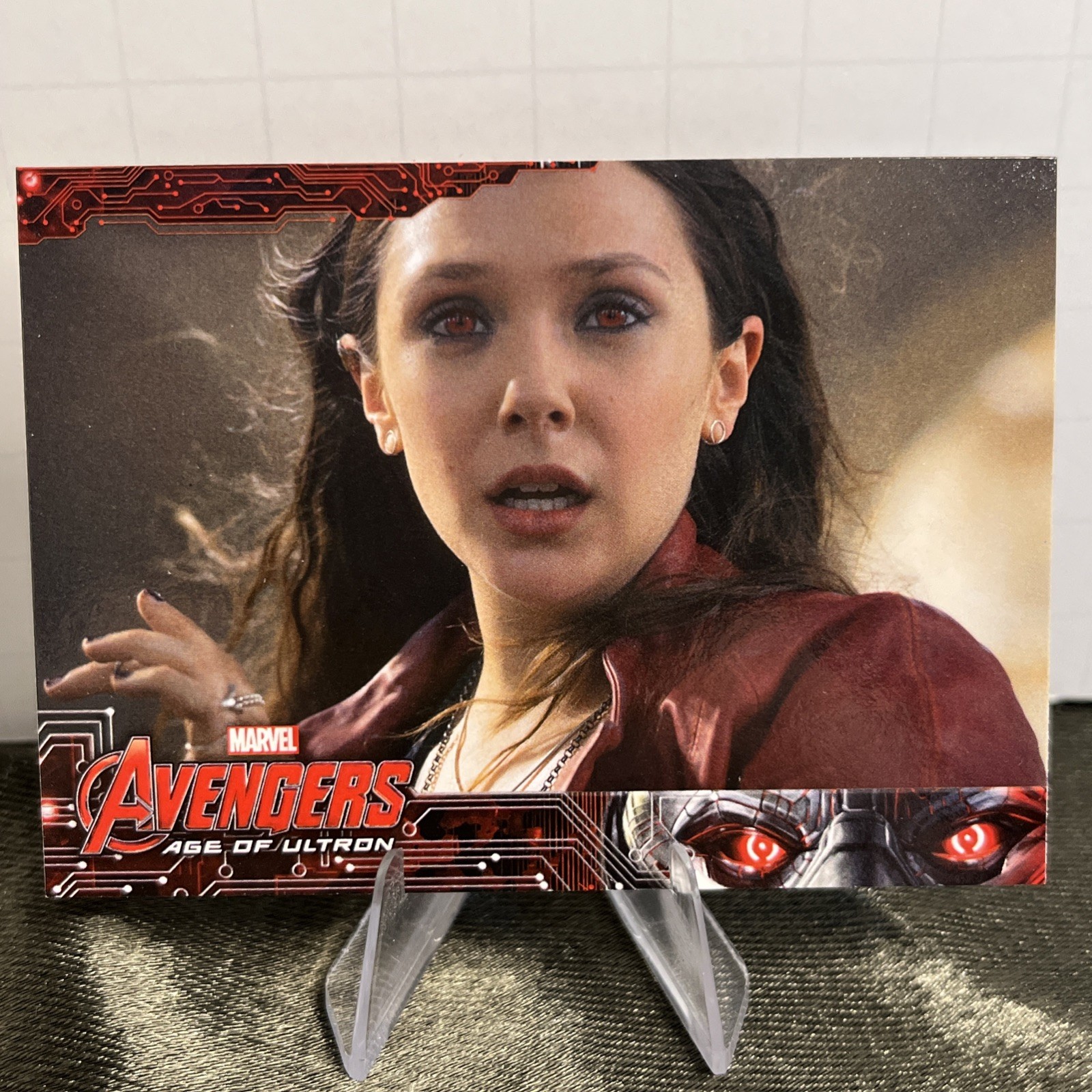 Marvel MCU Avengers Age of Ultron Trading Card #89 Scarlet Witch Wanda Maximoff