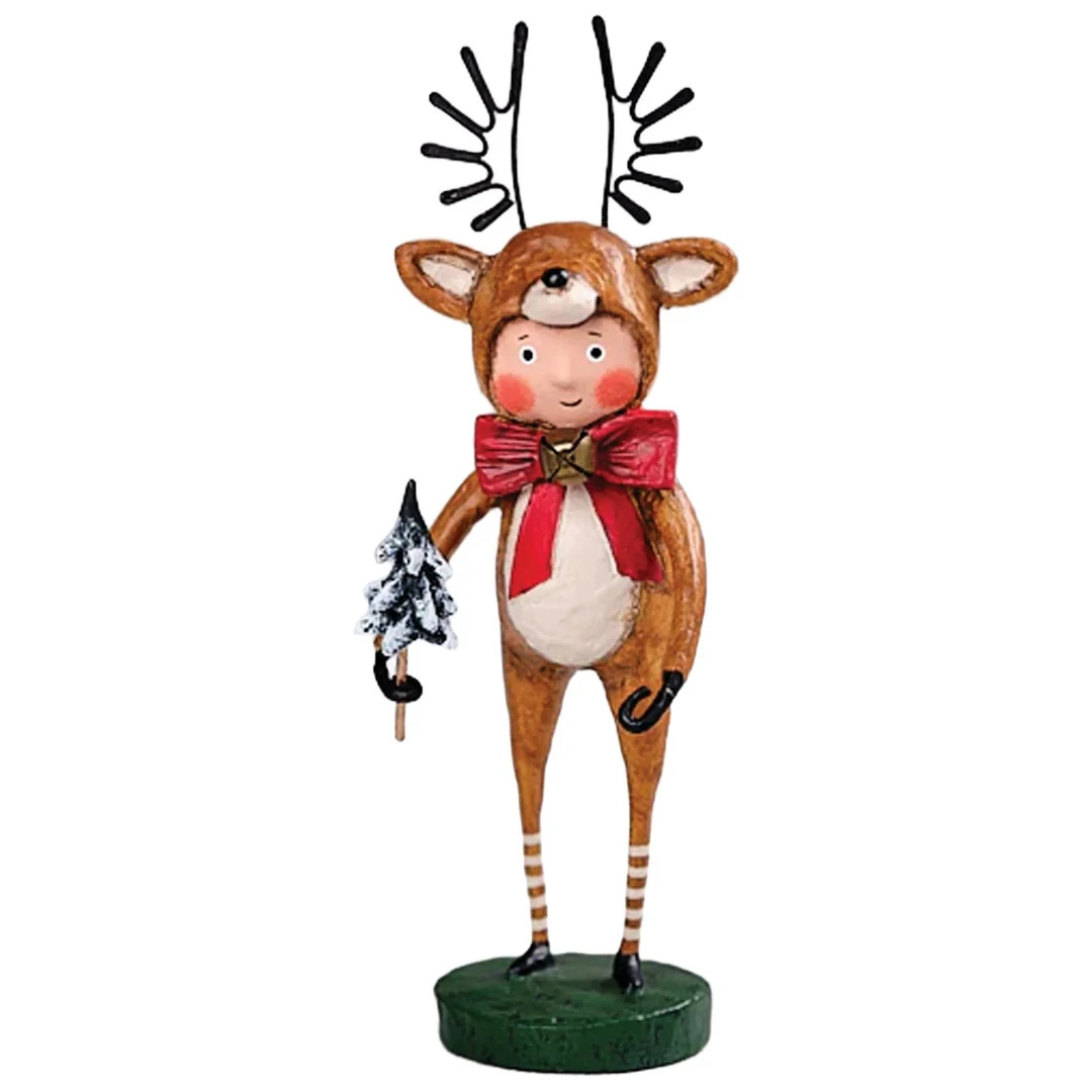 LORI MITCHELL ~ Little Dasher ~ Folk Art Christmas Figure
