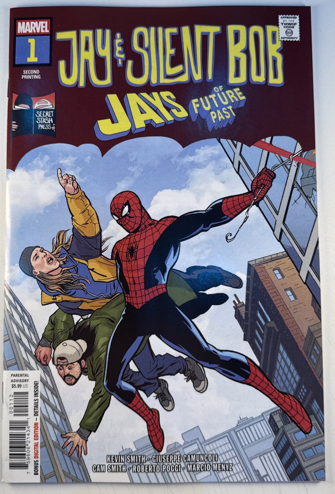 Jay & Silent Bob: Jays Of Future Past #1 Giuseppe Camuncoli 2nd Print (06/10/26) Jay & Silent Bob: Jays Of Future Past #1 Giuseppe Camuncoli 2nd Print (06/10/26)