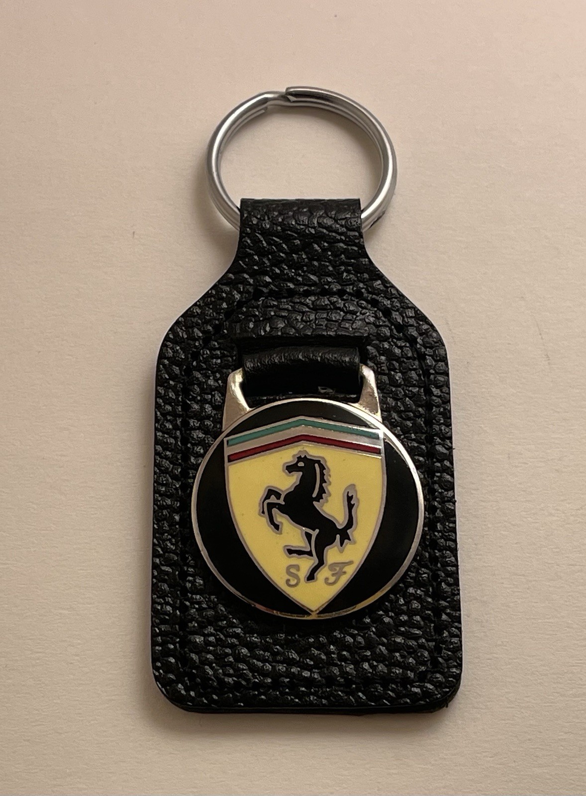 Vintage Ferrari Keyring Made By Manhattan Windsor England NOS