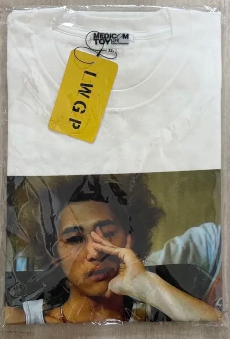 [New and unopened] IWGP medicom toy photo T-shirt Kubozuka King