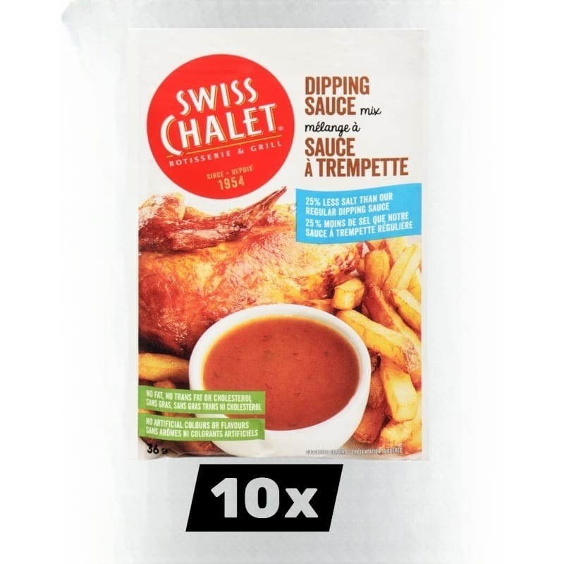 10 x Swiss Chalet Dipping Sauce Mix 36g Each Gluten Free Canadian  