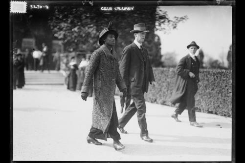 Photo:Mineola Long Island NY Celia Coleman 1914 Lulu Bailey Trial Maid