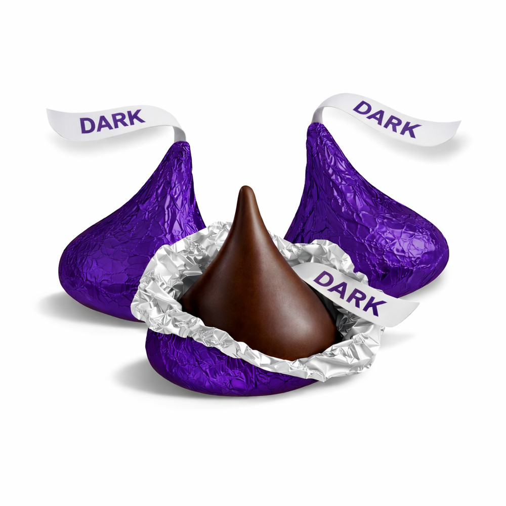 Hershey's Kisses Special Dark Chocolate - 5Lb (approx. 500 pieces)