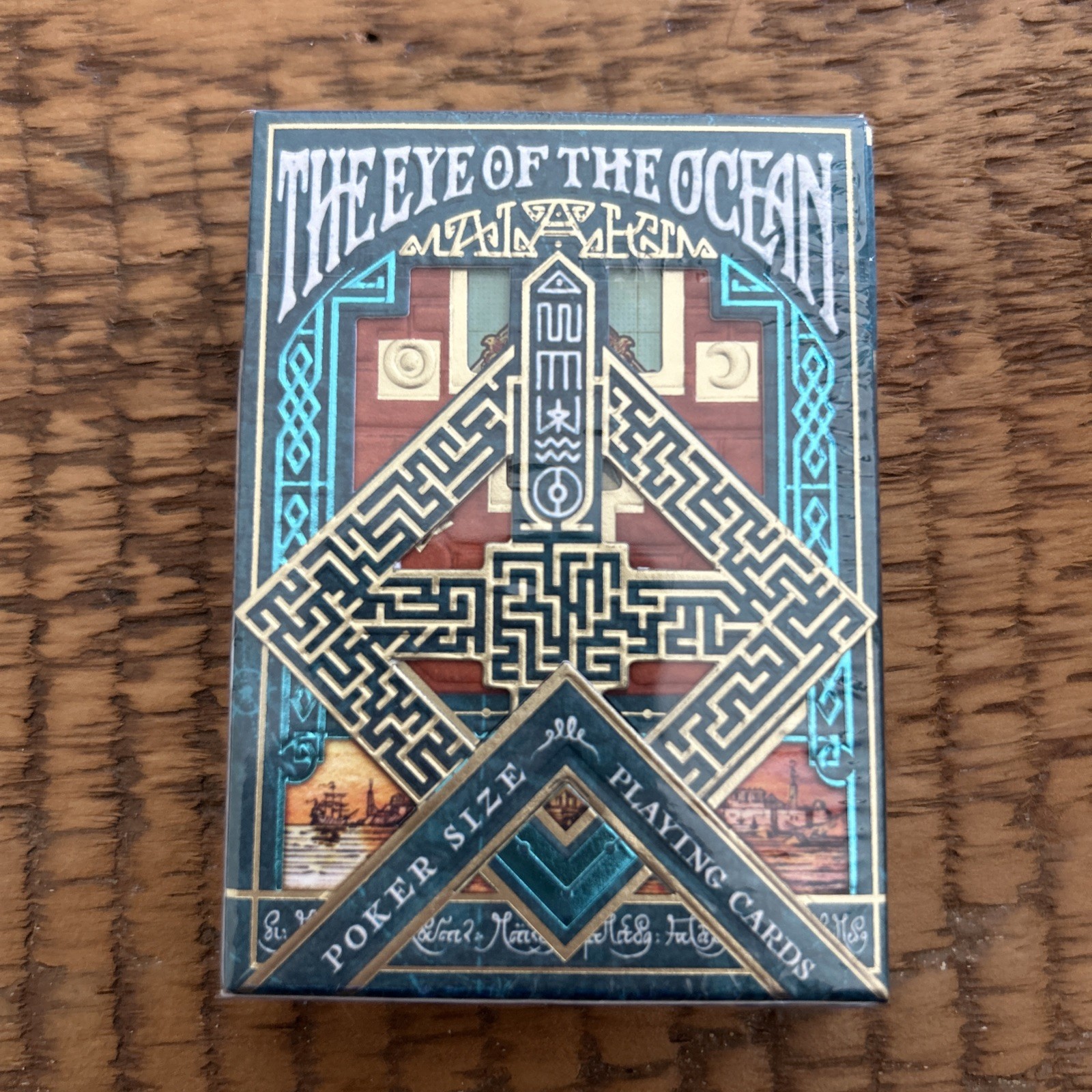 The Eye Of The Ocean – Malakim (the Messengers) Playing Cards by Stockholm17
