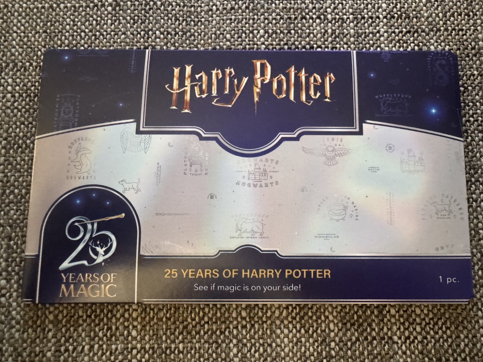 1 - Royal Dutch Mint Harry Potter 25 Years of Magic Silver SEALED CHEAP