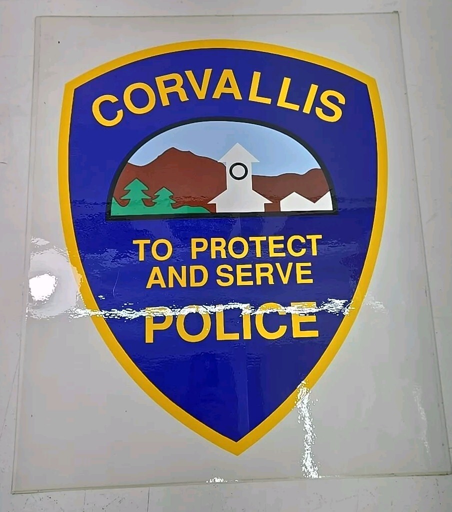 Sheriff Patrol Police Law Enforcement Decal Sticker Corvallis Oregon 20\