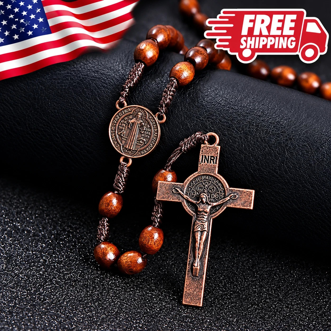 Handmade Wooden Catholic Rosaries Rosary Necklace From Bethlehem Olive Wood