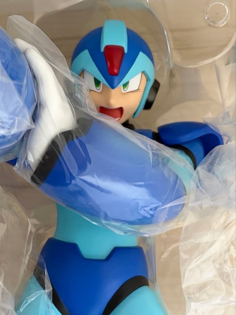 X-PLUS Gigantic Series ROCKMAN MEGA MAN X 400mm PCV Figure JAPAN RARE No Box X-PLUS Gigantic Series ROCKMAN MEGA MAN X 400mm PCV Figure JAPAN RARE No Box