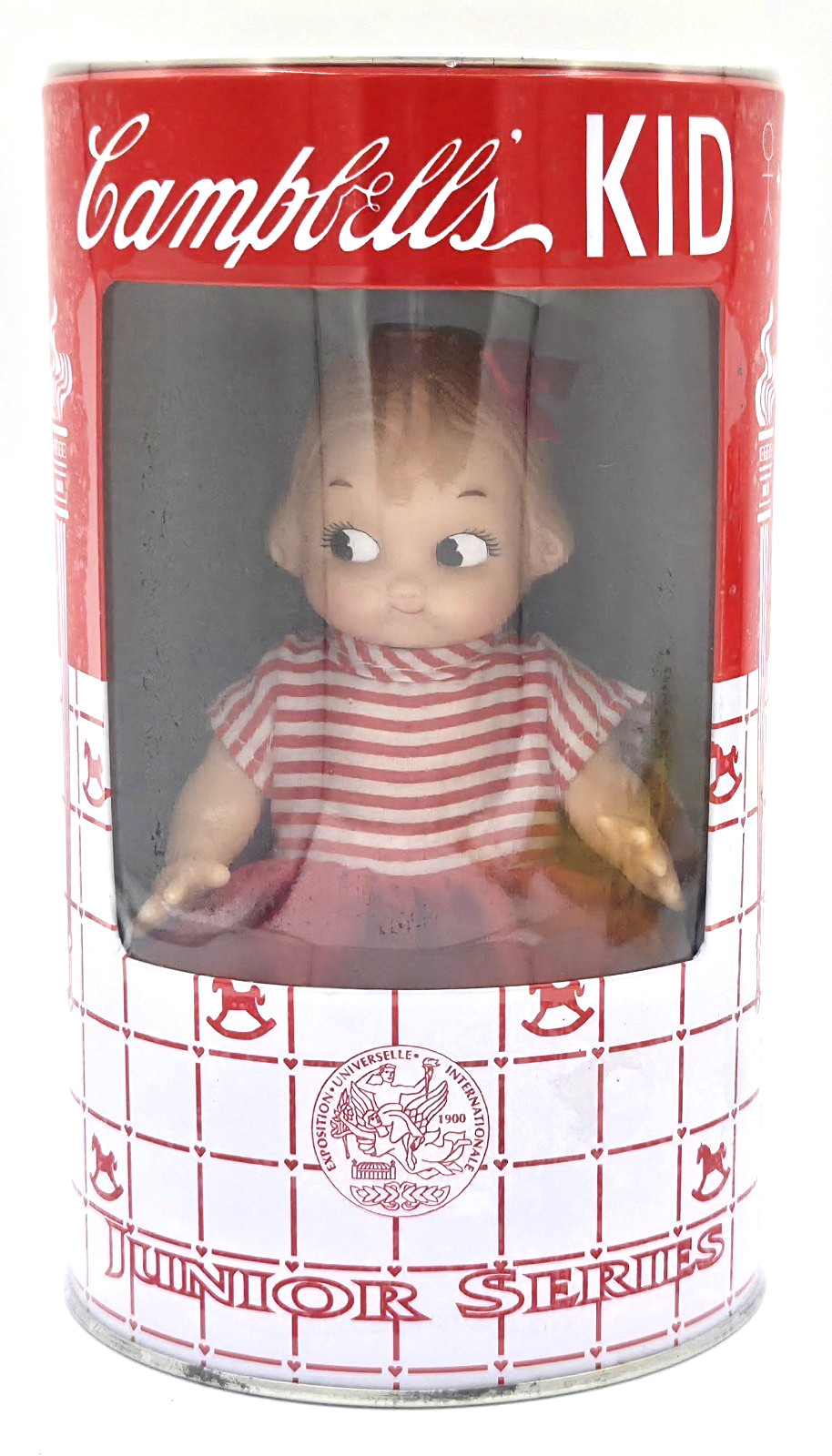 Vintage Campbells Kid Junior Series Girl Doll & Can Bank SEALED 1998 ❤️FREE SHIP Vintage Campbells Kid Junior Series Girl Doll & Can Bank SEALED 1998 ❤️FREE SHIP