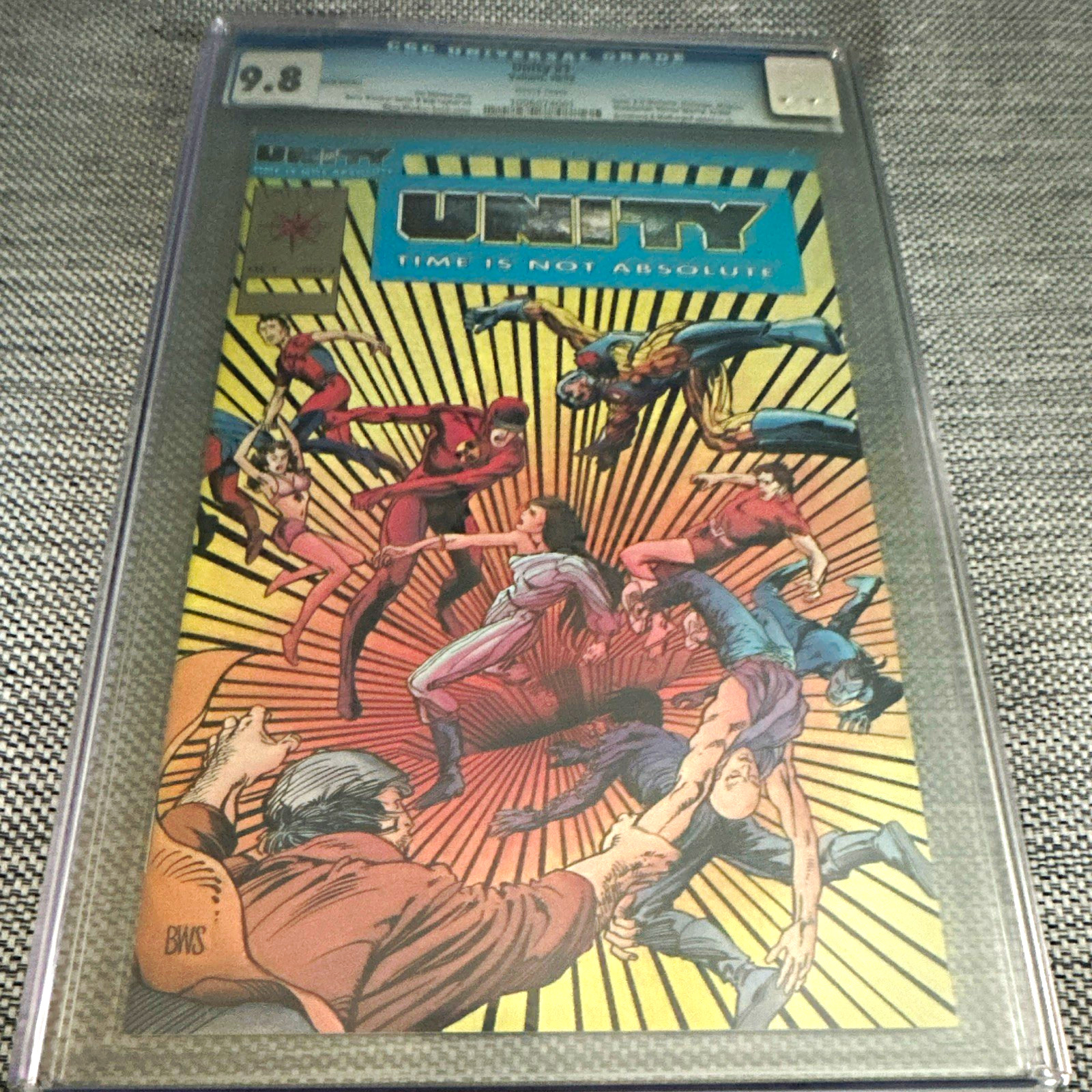Valiant Unity #1 Gold CGC 9.8