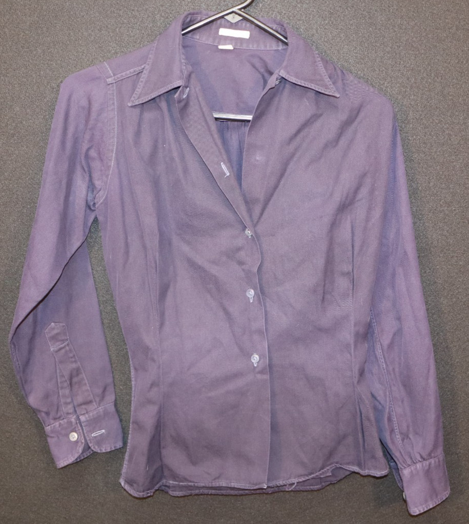 WWII USCG Coast Guard SPAR's Woman's Dress Shirt Blouse ANITA M STIERLE Size 10
